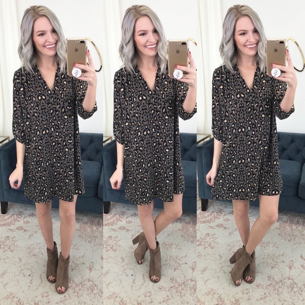 Leopard Print Dress